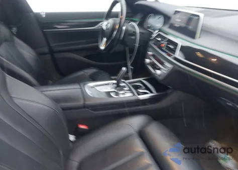 2019 BMW 740I xDrive из США, поврежденный, VIN WBA7E4C56KGV28633